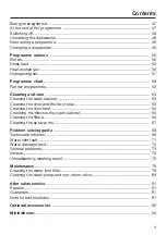 Preview for 3 page of Miele G 6920 Operating Instructions Manual