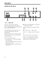 Preview for 36 page of Miele G 693-4 Operating Instructions Manual