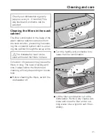 Preview for 41 page of Miele G 698 Plus Operating Instructions Manual