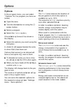 Preview for 50 page of Miele G 6980 Operating Instructions Manual