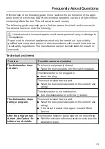 Preview for 73 page of Miele G 6980 Operating Instructions Manual