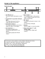 Preview for 6 page of Miele G 6993 Operating Instructions Manual