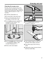 Preview for 67 page of Miele G 6993 Operating Instructions Manual