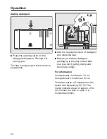 Preview for 52 page of Miele G 6994 Operating Instructions Manual