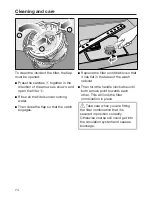 Preview for 74 page of Miele G 6994 Operating Instructions Manual