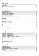 Preview for 4 page of Miele G 7100 I Operating Instructions Manual