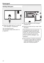 Предварительный просмотр 46 страницы Miele G 7100 I Operating Instructions Manual