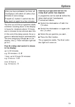 Preview for 53 page of Miele G 7100 I Operating Instructions Manual