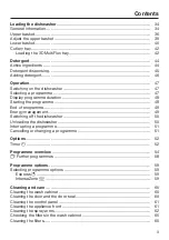 Preview for 3 page of Miele G 7100C Operating Instructions Manual