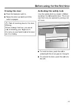 Preview for 19 page of Miele G 7100C Operating Instructions Manual