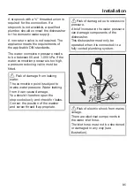 Preview for 85 page of Miele G 7100C Operating Instructions Manual