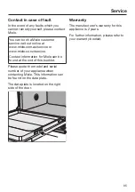 Preview for 95 page of Miele G 7104 Operating Instructions Manual