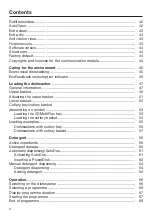 Preview for 4 page of Miele G 7110 Operating Instructions Manual