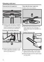 Предварительный просмотр 72 страницы Miele G 7150 Operating Instructions Manual