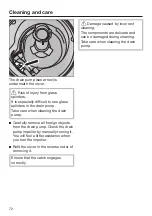 Preview for 72 page of Miele G 7154 Operating Instructions Manual