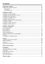 Preview for 4 page of Miele G 7200 Operating Instructions Manual