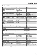 Preview for 97 page of Miele G 7200 Operating Instructions Manual