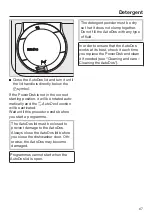 Preview for 67 page of Miele G 7310 Operating Instructions Manual