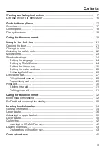 Предварительный просмотр 3 страницы Miele G 7314 Operating Instructions Manual