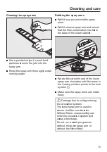 Предварительный просмотр 79 страницы Miele G 7314 Operating Instructions Manual