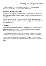 Preview for 15 page of Miele G 7360 Operating Instructions Manual