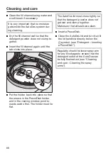 Preview for 88 page of Miele G 7360 Operating Instructions Manual