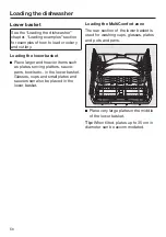 Preview for 56 page of Miele G 7460 Operating Instructions Manual