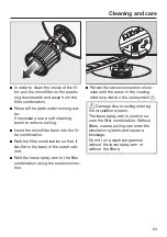 Preview for 93 page of Miele G 7460 Operating Instructions Manual