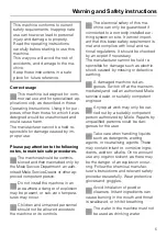 Preview for 5 page of Miele G 7764 SUPER-COMBI Operating Instructions Manual