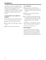 Preview for 54 page of Miele G 7782 CD Operating Instructions Manual