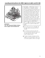 Preview for 29 page of Miele G 7782 Operating Instructions Manual