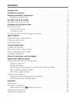 Preview for 2 page of Miele G 7804 Operating Instructions Manual