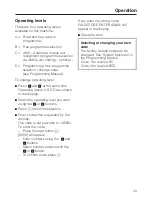 Preview for 43 page of Miele G 7823 Operating Instructions Manual