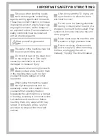 Preview for 5 page of Miele G 7835 Operating Instructions Manual