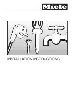 Preview for 41 page of Miele G 7835 Operating Instructions Manual