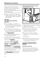 Preview for 48 page of Miele G 7855 Operating Instructions Manual