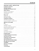 Preview for 3 page of Miele G 7856 Operating And Installation Instructions