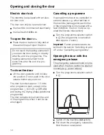 Preview for 12 page of Miele G 7859 Operating Instructions Manual