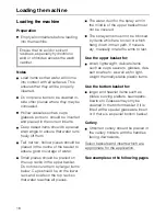 Preview for 18 page of Miele G 7859 Operating Instructions Manual