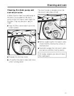 Preview for 41 page of Miele G 7860 Operating Instructions Manual