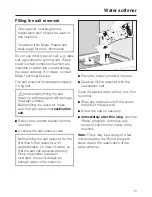 Preview for 15 page of Miele G 7883 CD Operating And Installation Instructions