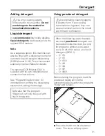 Preview for 21 page of Miele G 7883 Operating And Installation Instructions