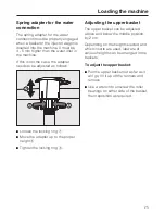 Предварительный просмотр 25 страницы Miele G 7883 Operating And Installation Instructions