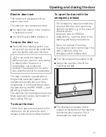 Preview for 15 page of Miele G 7893 Operating Instructions Manual