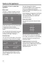 Preview for 22 page of Miele G 7919 Operating Instructions Manual