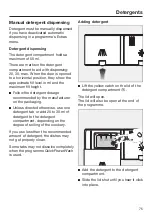 Preview for 75 page of Miele G 7919 Operating Instructions Manual