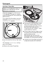 Предварительный просмотр 68 страницы Miele G 7960 Operating Instructions Manual