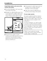 Preview for 18 page of Miele G 800 Series Installation Instructions Manual