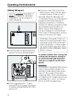 Preview for 30 page of Miele G 803 Operating Instructions Manual