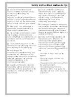 Preview for 5 page of Miele G 8050 Operating Instructions Manual